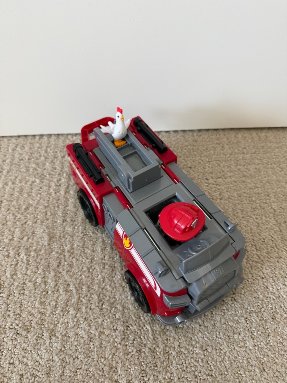 Paw Patrol Marshall Ride ‘n’ Rescue Transforming Playset Vehicle